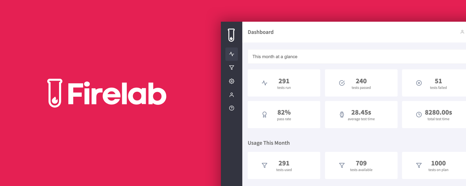 Firelab is On Product Hunt (no code automated testing)