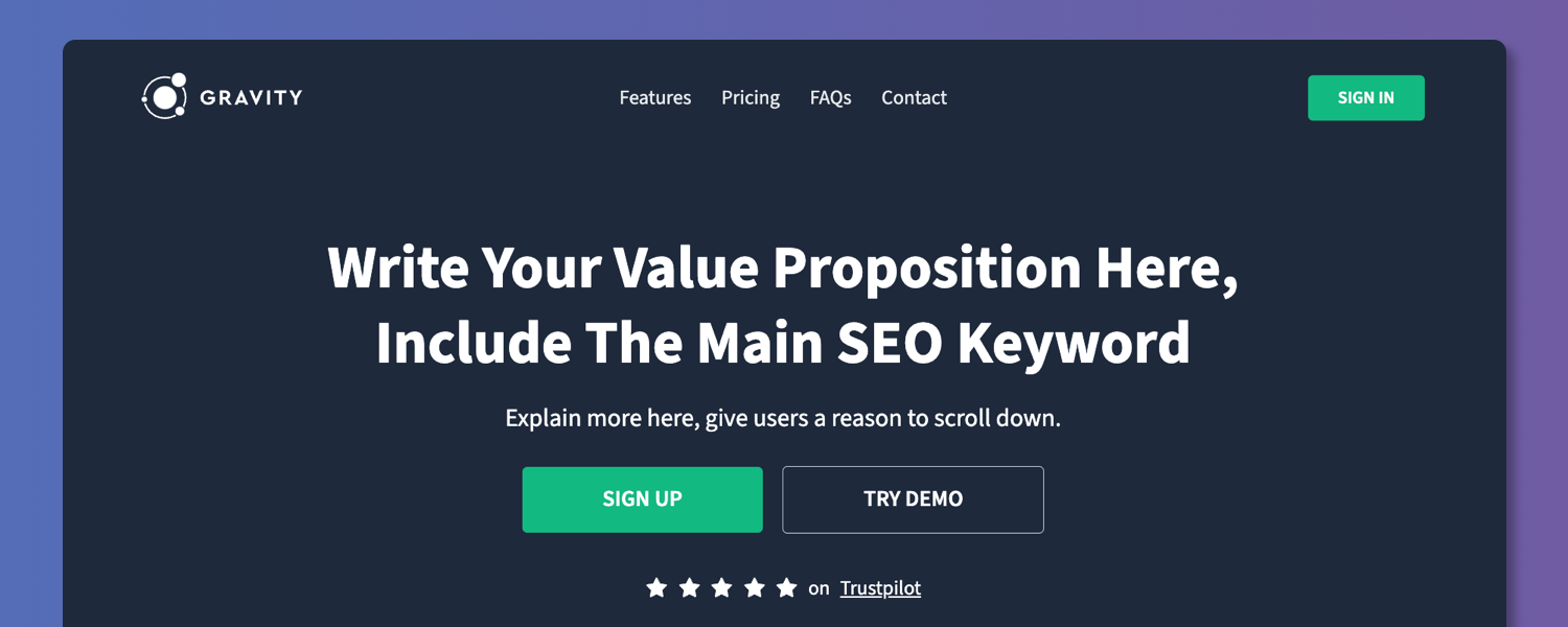Next.js Landing Page Template